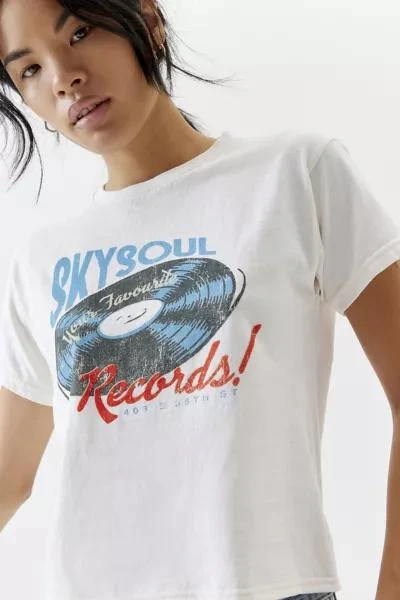 商品Urban Outfitters|Record Star Soul Slim Tee,价格¥265,第3张图片详细描述