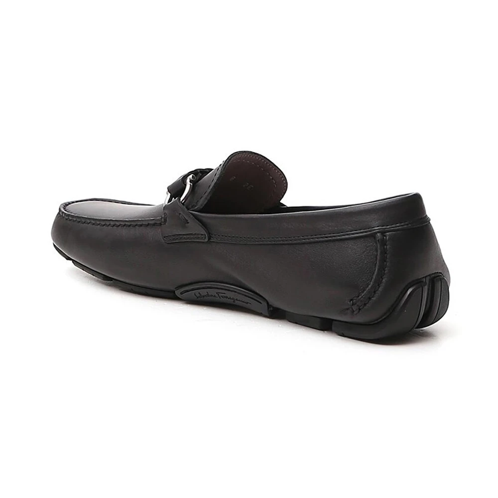 SALVATORE FERRAGAMO 菲拉格慕 男士黑色橡胶便鞋 02-C216-724923 商品