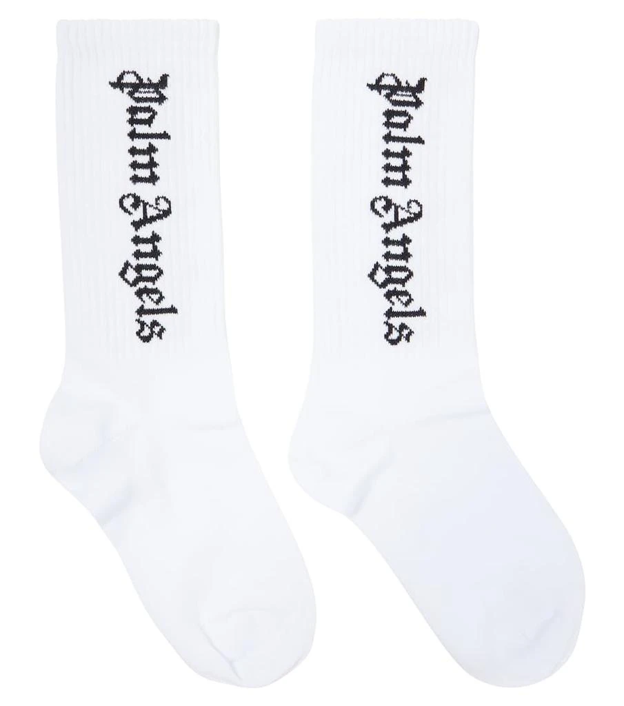 商品Palm Angels|Logo棉质混纺袜子,价格¥225,第1张图片