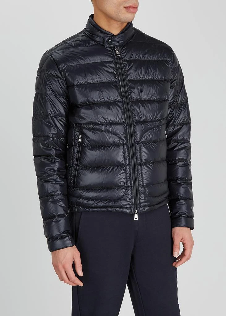 商品Moncler|Acorus navy quilted shell jacket,价格¥6462,第2张图片详细描述