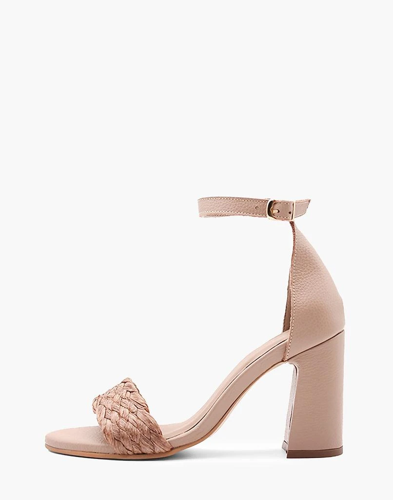 商品Madewell|KAANAS Dumai Raffia Strap Heel,价格¥952,第3张图片详细描述