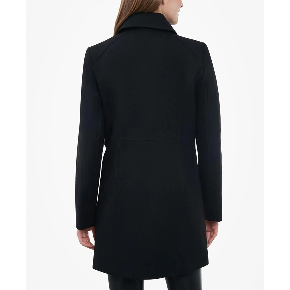 商品Michael Kors|Women's Petite Club-Collar Zip-Front Coat,价格¥1101,第2张图片详细描述