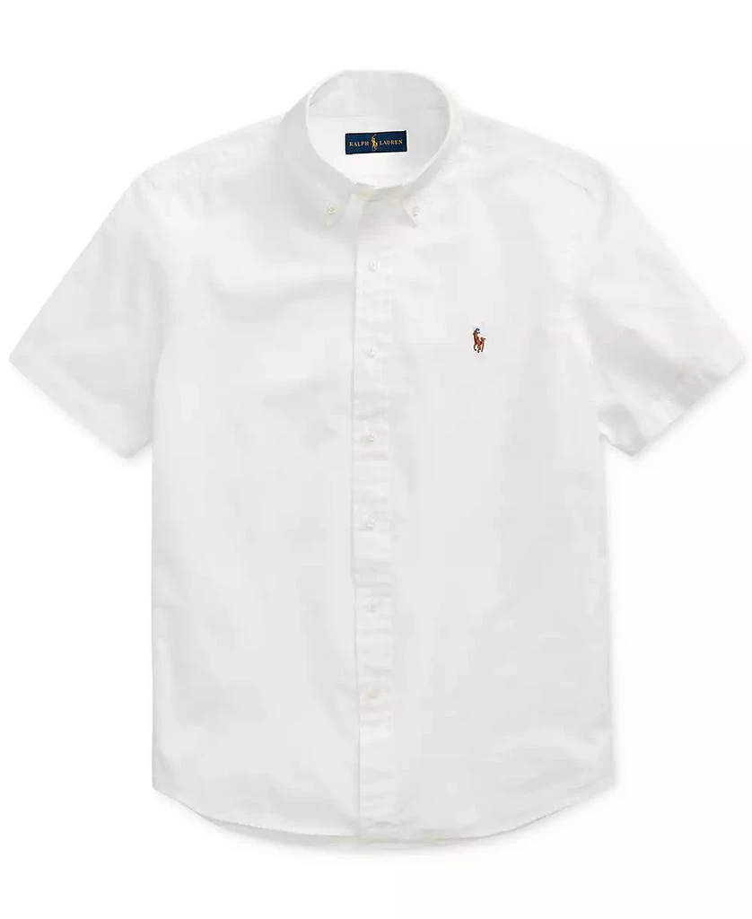 商品Ralph Lauren|Men's Classic-Fit Chambray Shirt,价格¥878,第5张图片详细描述