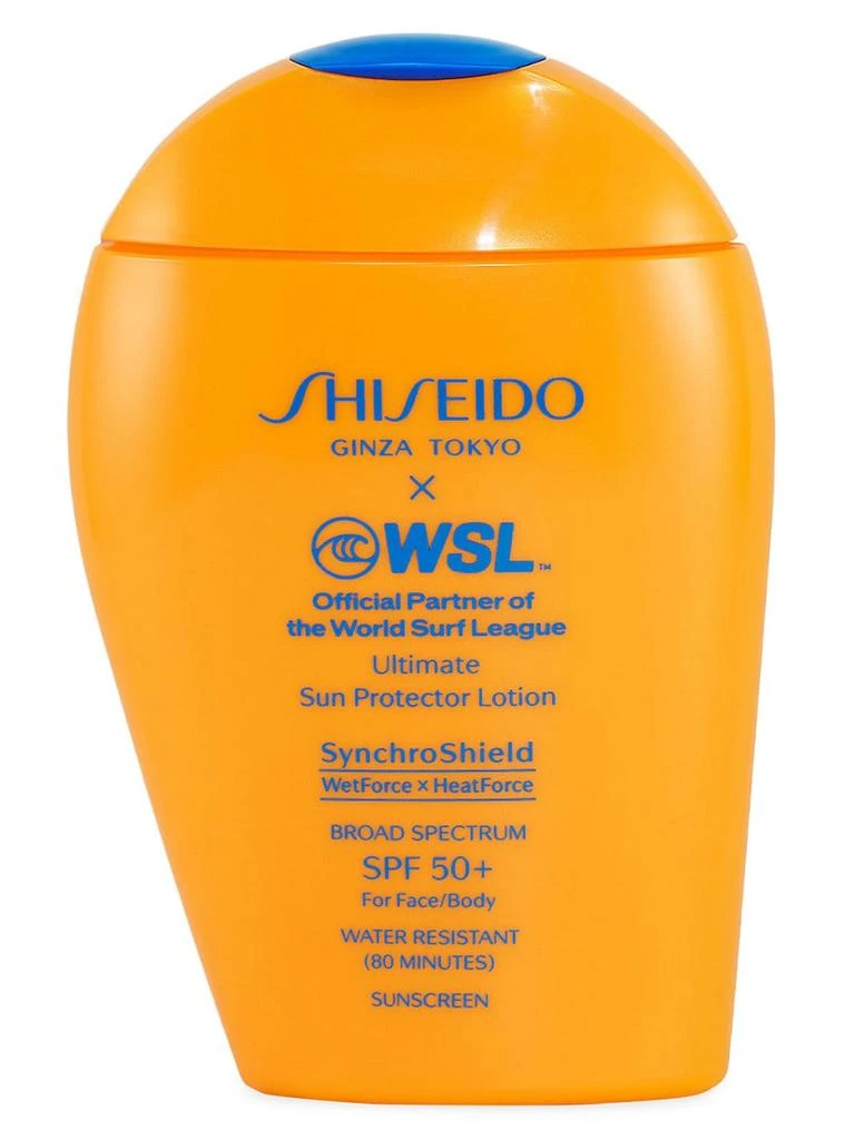 商品Shiseido|World Surf League Ultimate Sun Protector Lotion SPF 50+,价格¥383,第1张图片