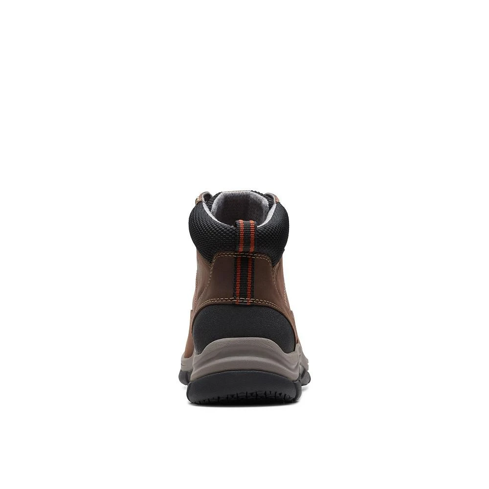 商品Clarks|Men's Collection Walpath Mid Leather Lace Up Boots,价格¥1052,第3张图片详细描述