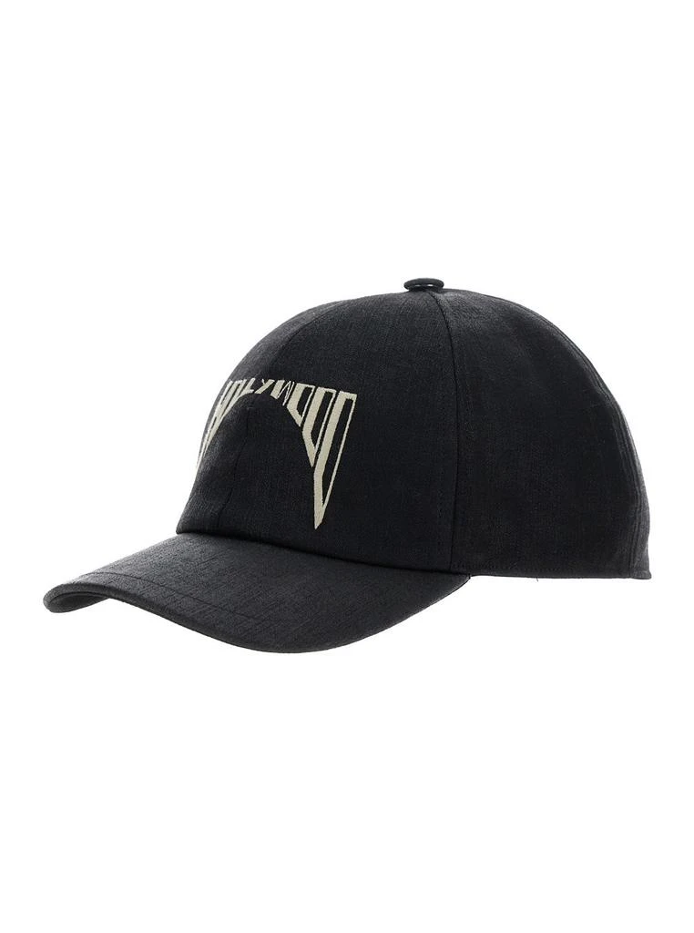商品Rick Owens|Rick Owens DRKSHDW Slogan Detailed Baseball Cap,价格¥2555,第1张图片