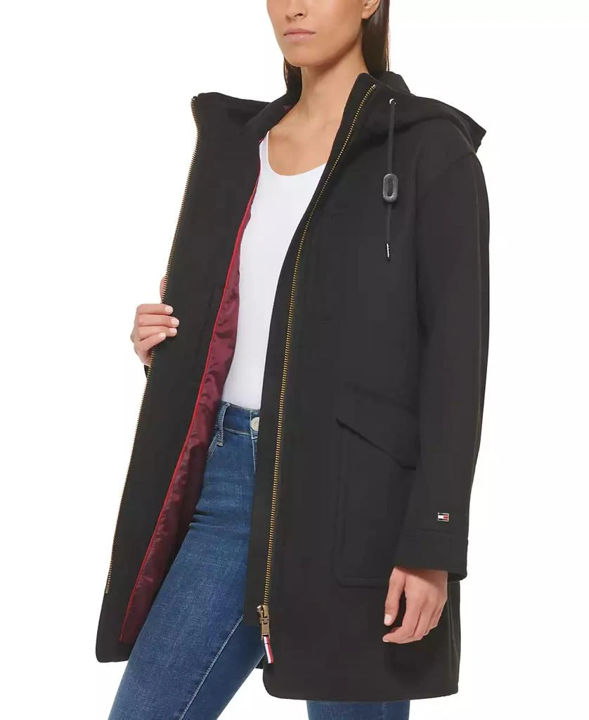 商品Tommy Hilfiger|Women's Zip Front Hooded Coat,价格¥824,第4张图片详细描述