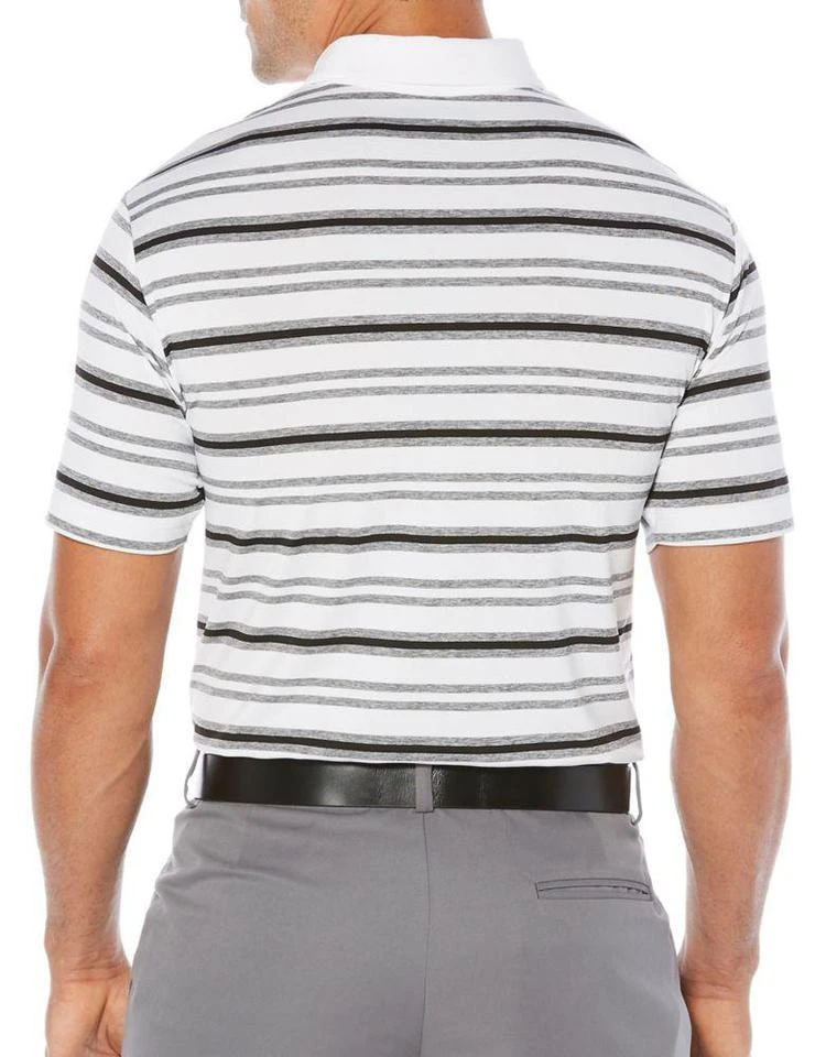 商品Callaway|Opti-Soft Heather Striped Short Sleeve Polo Golf Shirt,价格¥531,第3张图片详细描述