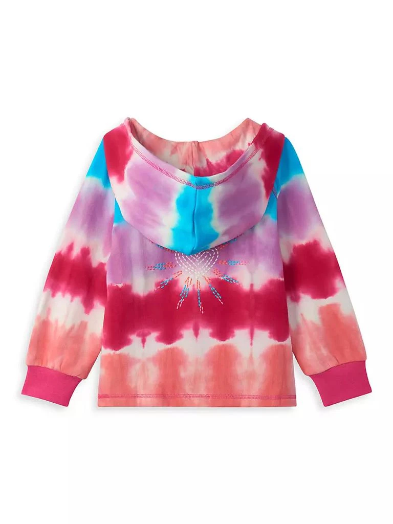 商品Hatley|Little Girl's & Girl's Tie-Dye Cotton Hoodie,价格¥156,第3张图片详细描述