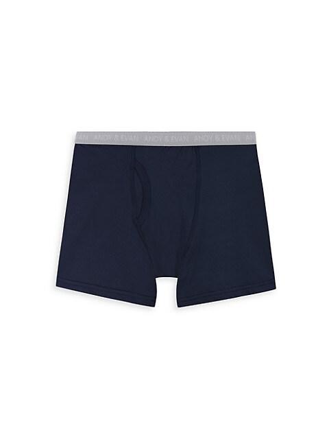 Little Boy's & Boy's 5-Piece Microfiber Boxer Briefs Set商品第3张图片规格展示