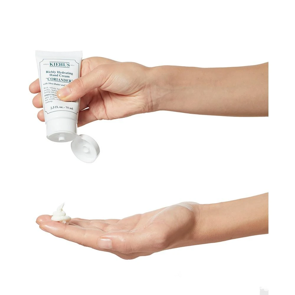 商品Kiehl's|Richly Hydrating Hand Cream - Coriander, 2.5-oz.,价格¥119,第3张图片详细描述