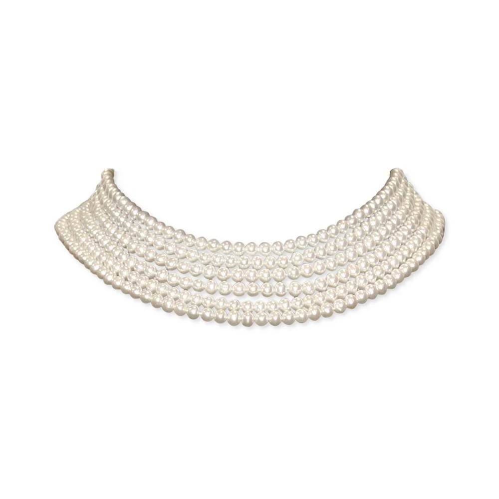 商品Macy's|100" Cultured Freshwater Pearl Endless Strand Necklace (7-8mm),价格¥3752,第4张图片详细描述