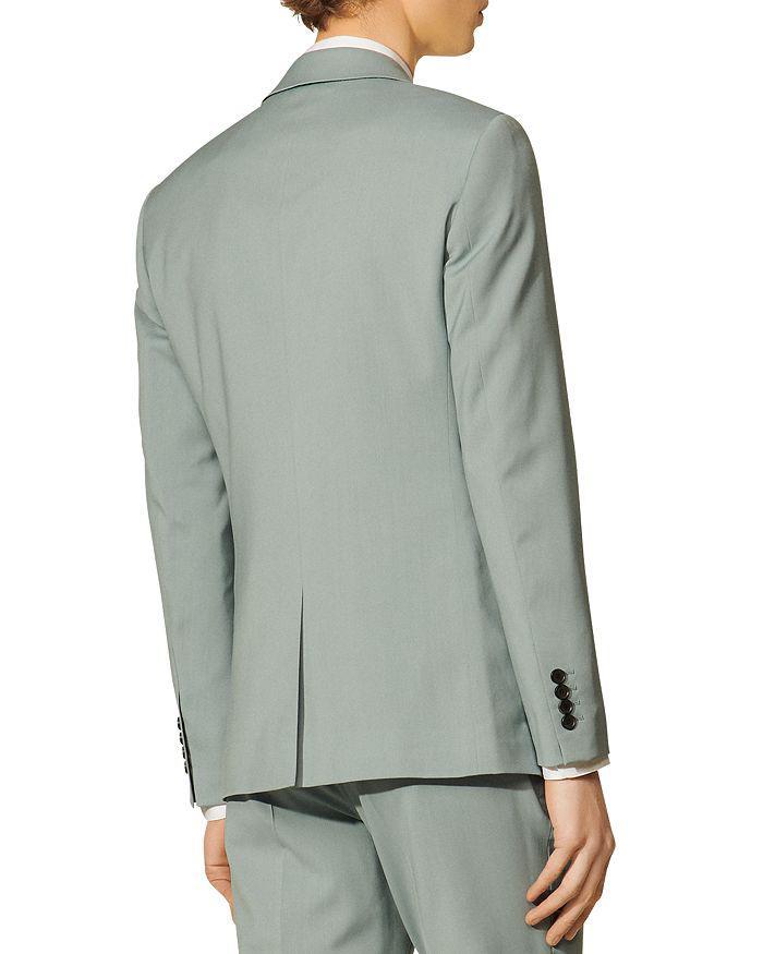 商品Sandro|Formal Storm Wool Suit Jacket,价格¥3006,第4张图片详细描述
