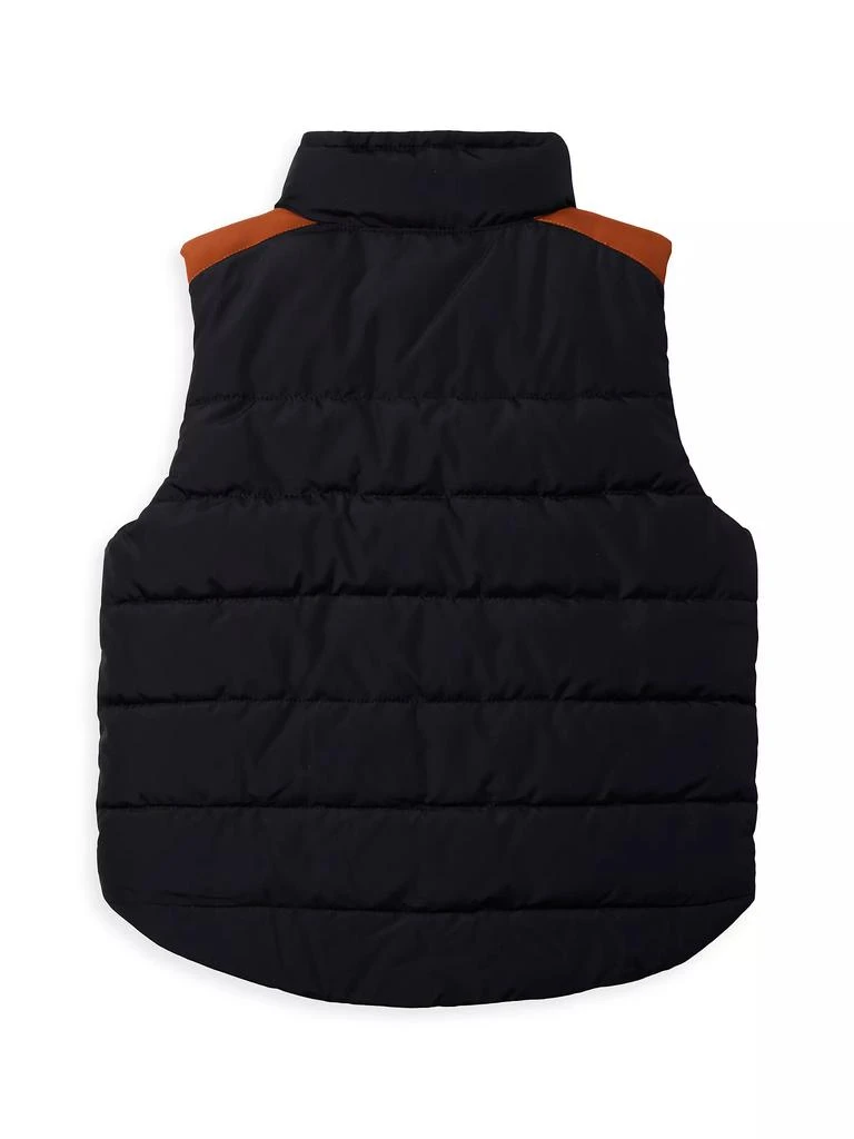 商品Janie and Jack|Little Girl's & Girl's Contrast Trim Quilted Vest,价格¥384,第3张图片详细描述