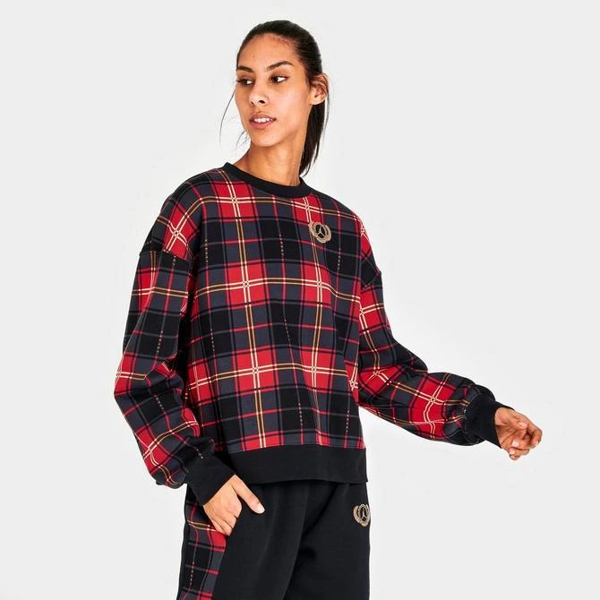 商品Jordan|Women's Jordan Brooklyn Fleece Crewneck Sweatshirt,价格¥150,第3张图片详细描述