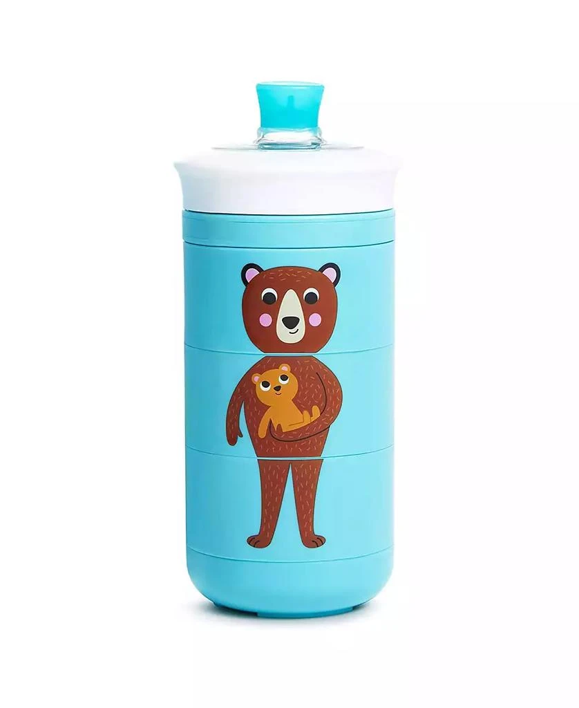 商品Munchkin|Toddler Twisty Mix & Match Animals Bite Proof Sippy Cup, 9 Oz, Blue,价格¥142,第2张图片详细描述