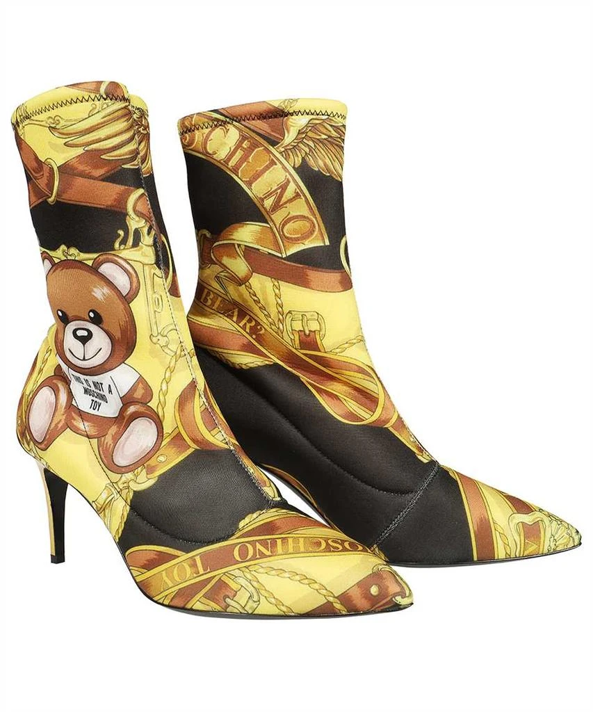 商品Moschino|Moschino ALLOVER TEDDY SCARF ANKLE Boots,价格¥2847,第2张图片详细描述