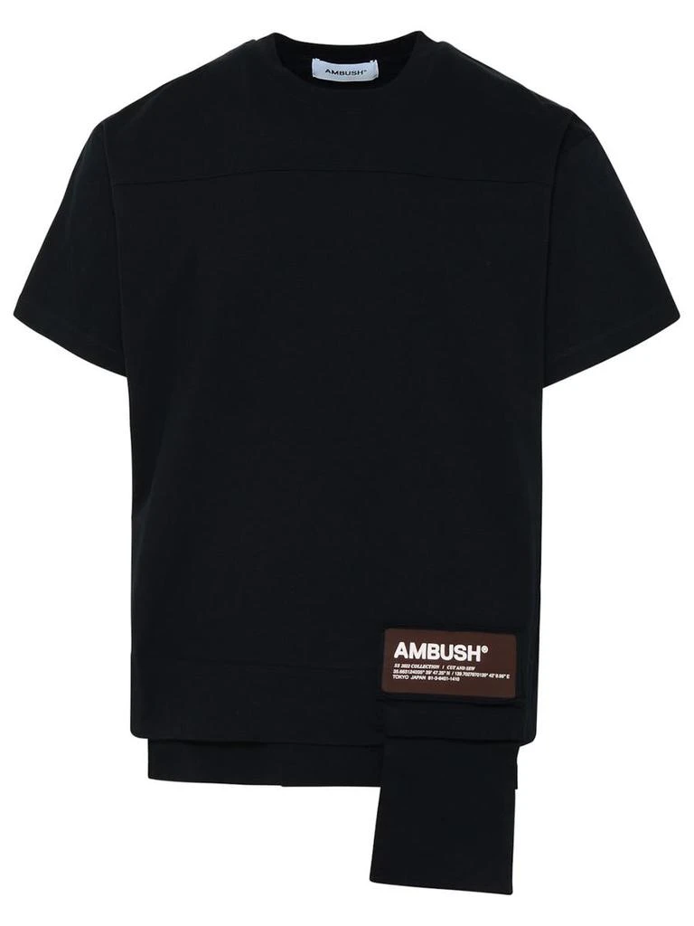 商品Ambush|BLACK COTTON POCKET T-SHIRT,价格¥1714,第1张图片