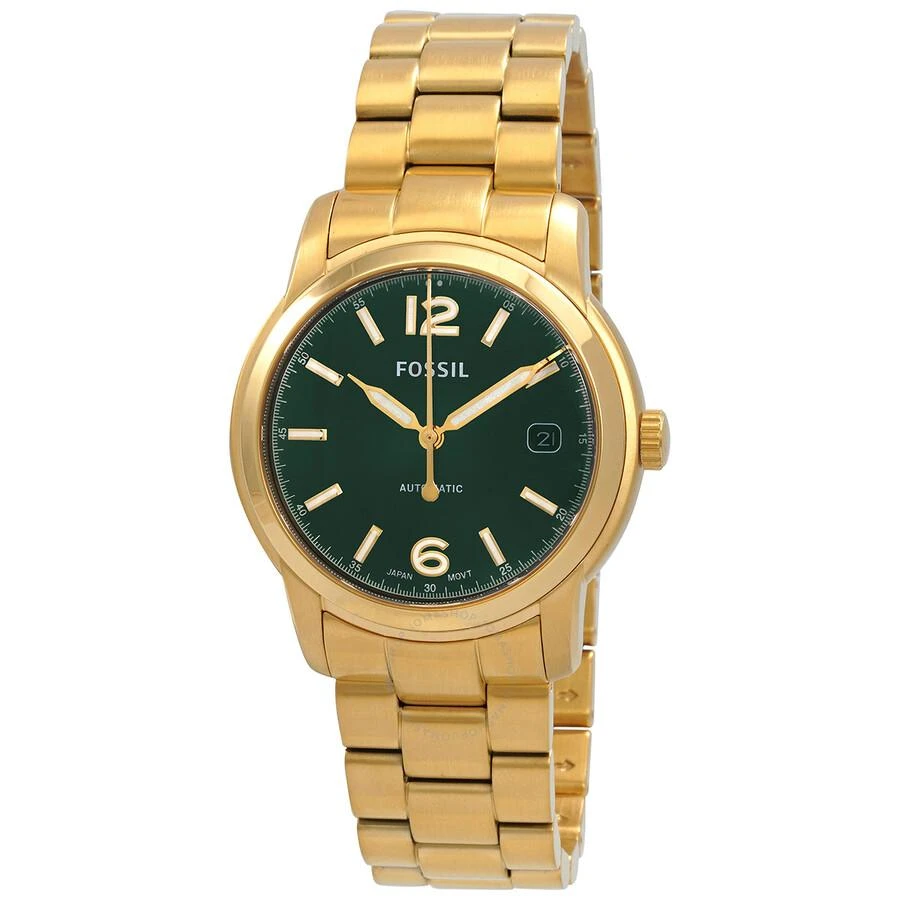 商品Fossil|Heritage Quartz Green Dial Ladies Watch ME3235,价格¥774,第1张图片