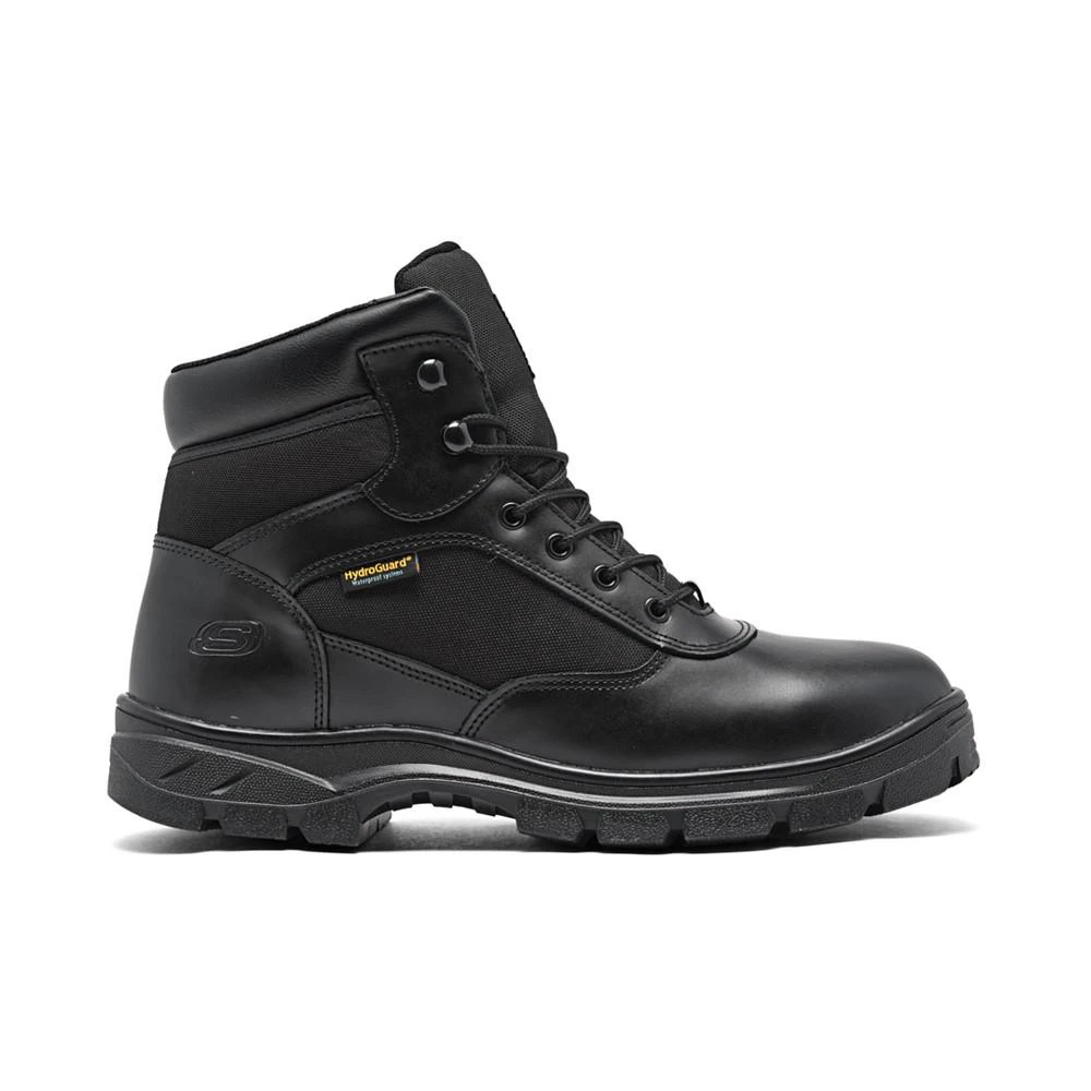 商品SKECHERS|Men's Work Relaxed Fit- Wascana - Benen WP Tactical Boots from Finish Line,价格¥452,第2张图片详细描述