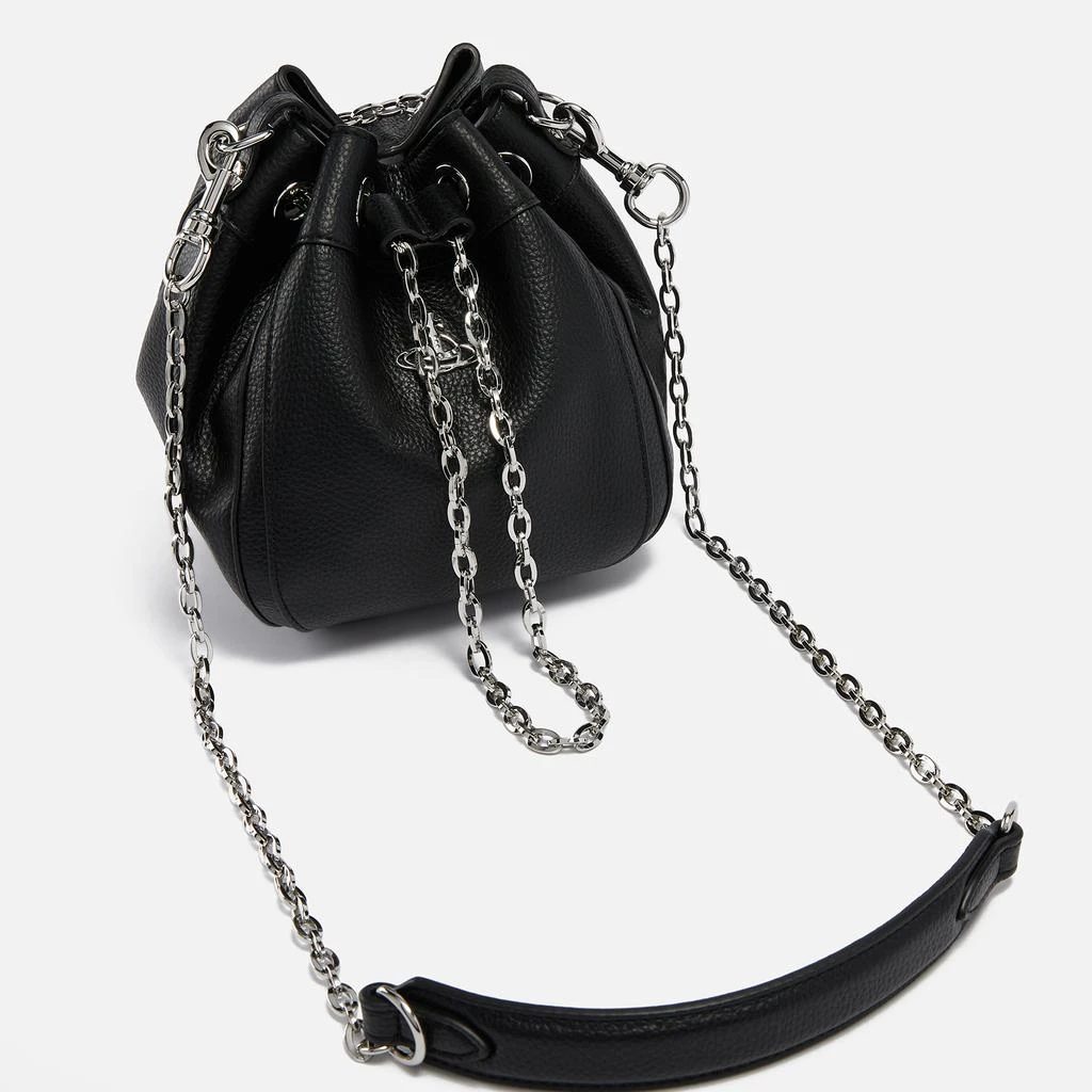 商品Vivienne Westwood|Vivienne Westwood Small Chrissy Vegan Leather Bucket Bag,价格¥2431,第5张图片详细描述