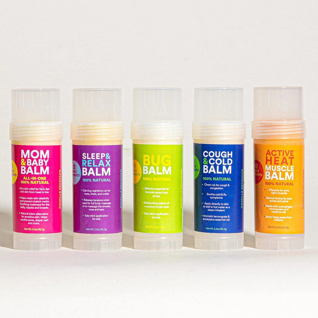 商品Camille Beckman|Wellness Balms Value Bundle  - Family Care Pack ($80 Value),价格¥535,第1张图片