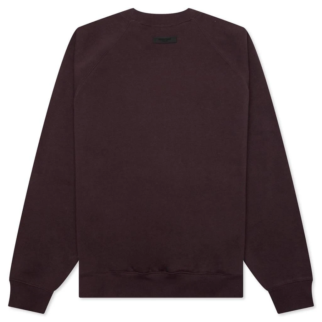 商品Essentials|Crewneck - Plum,价格¥685,第2张图片详细描述