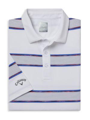 Striped Golf Polo商品第4张图片规格展示