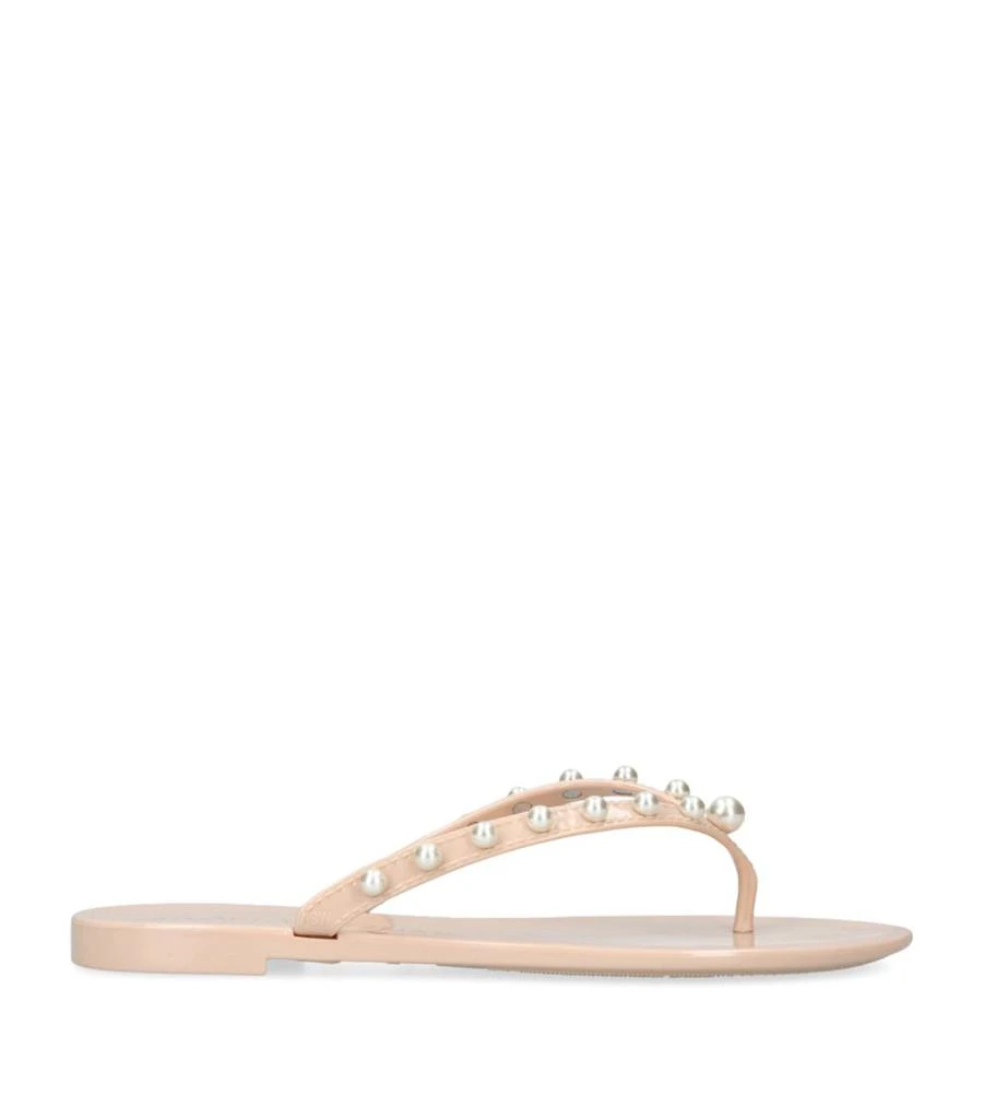 商品Stuart Weitzman|Goldie Jelly Flip Flops,价格¥1238,第1张图片