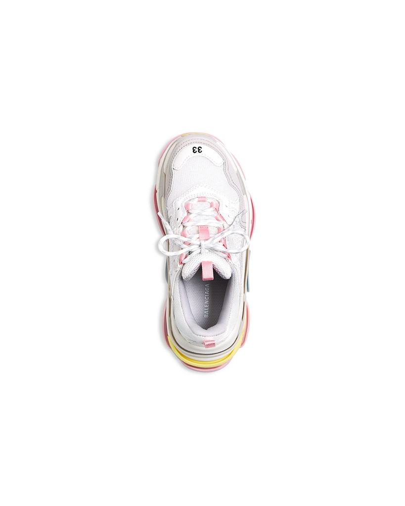 Unisex Triple S Chunky Low Top Sneakers - Toddler, Little Kid商品第2张图片规格展示