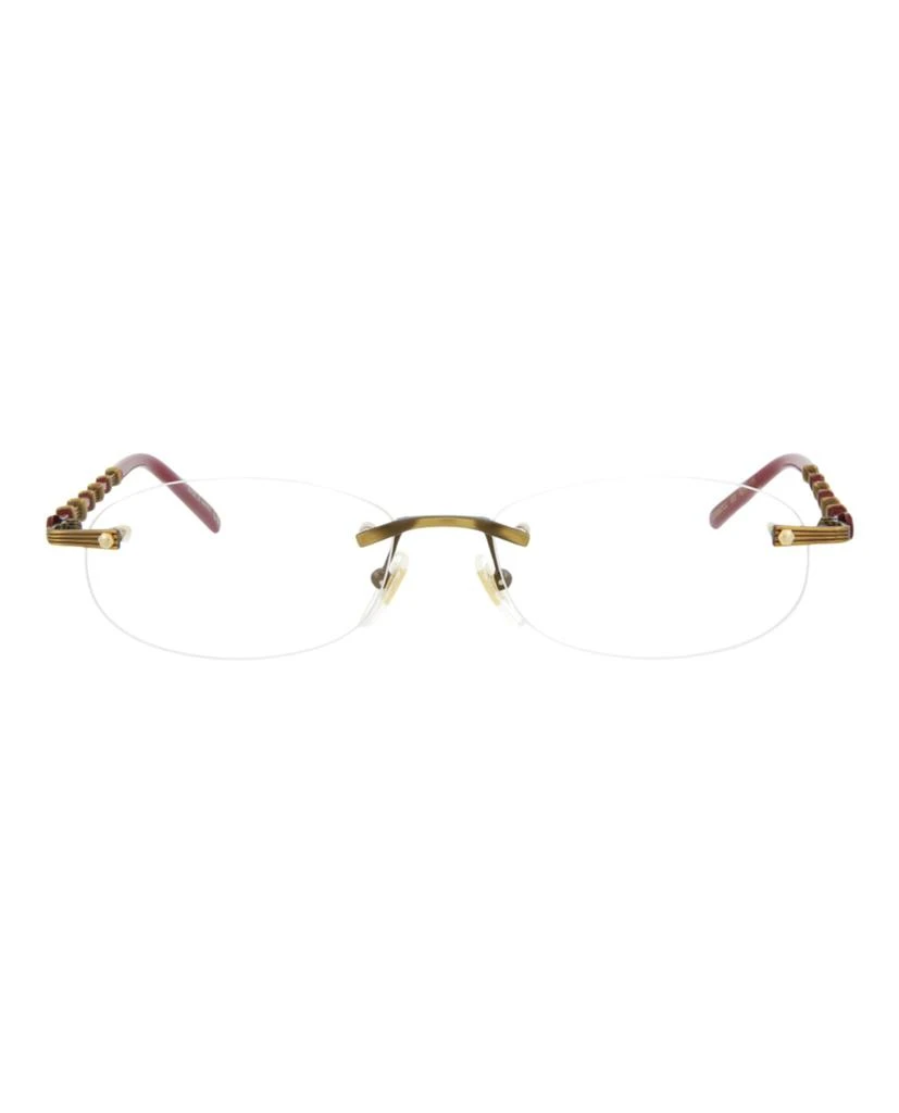 商品Gucci|Round-Frame Metal Optical Frames,价格¥885,第1张图片