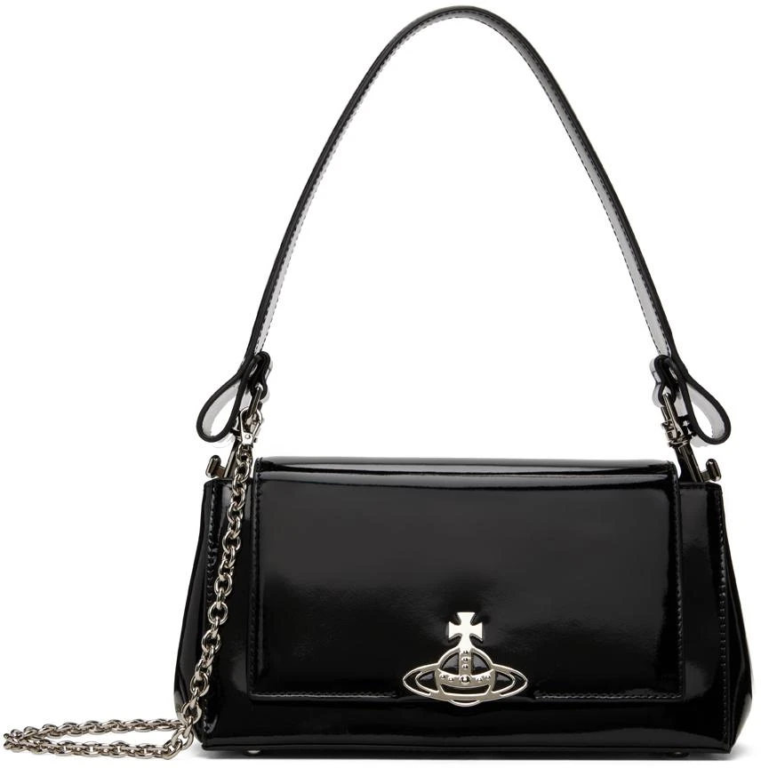商品Vivienne Westwood|Black Hazel Medium Bag,价格¥3964,第1张图片