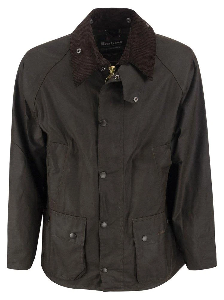 商品Barbour|Barbour Bedale Snap-Fastened Long Sleeved Jacket,价格¥2063,第1张图片
