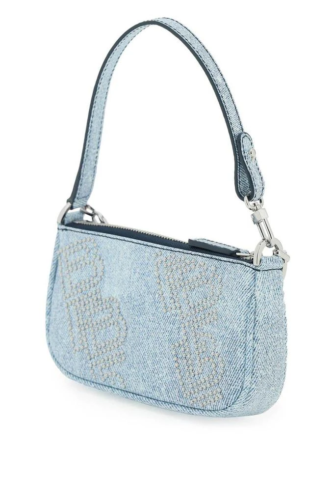 商品by FAR|By far 'mini rachel' denim print leather mini bag,价格¥1875,第2张图片详细描述