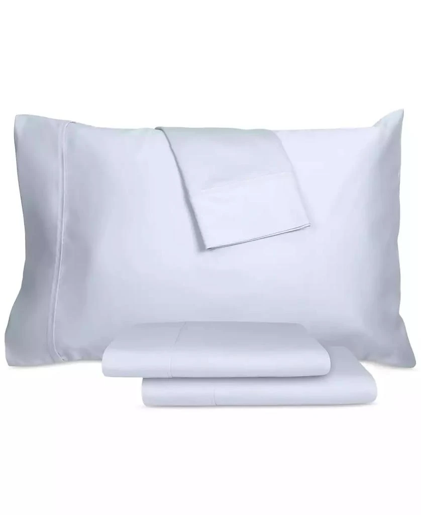 商品Ultra Cool|UltraCool Cool Comfort 300-Thread Count 100% Cotton Sateen 4-Pc. Sheet Set, Queen,价格¥247,第1张图片