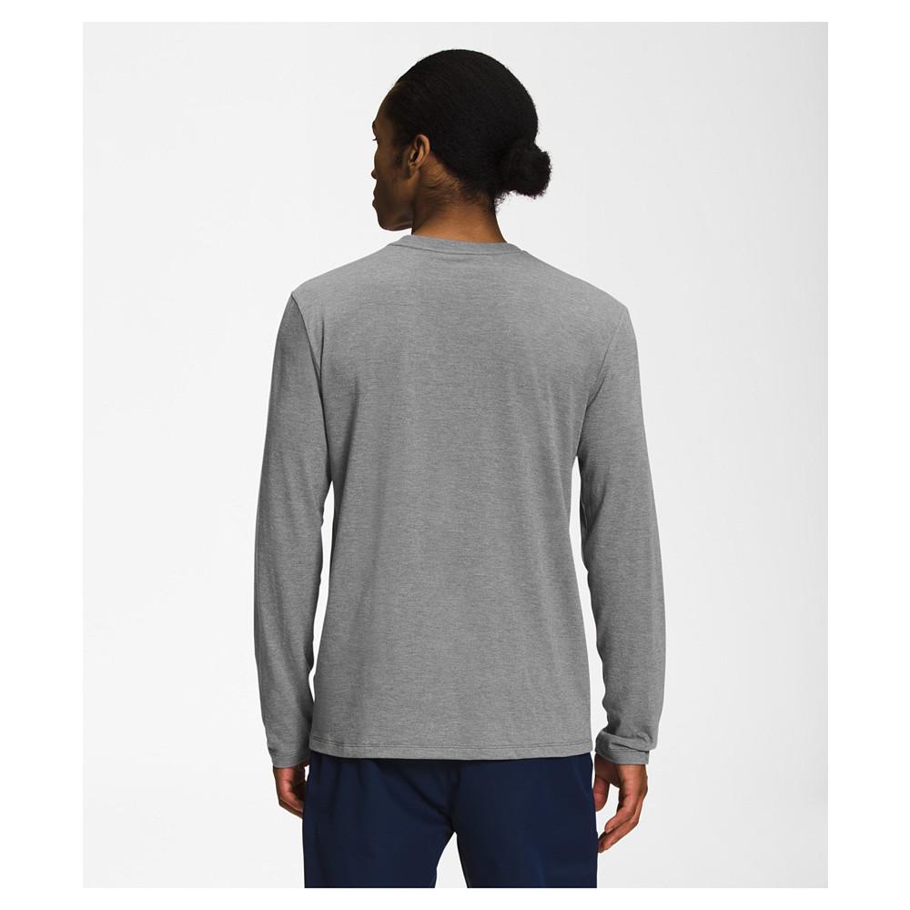 Men's Long Sleeve Tri-Blend Logo Marks T-shirt商品第2张图片规格展示