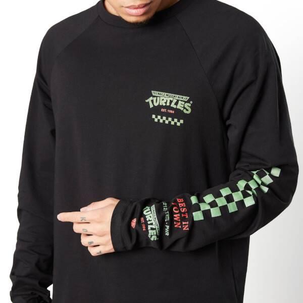 Teenage Mutant Ninja Turtles No Slice Left Behind Unisex Long Sleeve T-Shirt - Black商品第6张图片规格展示