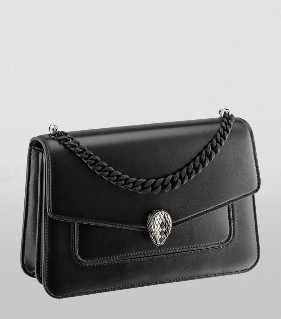 商品BVLGARI|Leather Serpenti Forever Cross-Body Bag,价格¥28598,第4张图片详细描述