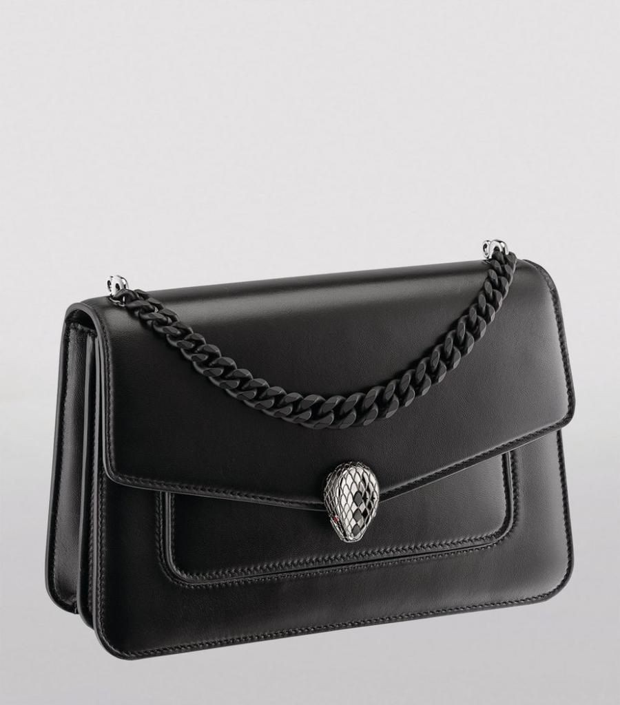 商品BVLGARI|Leather Serpenti Forever Cross-Body Bag,价格¥23564,第6张图片详细描述