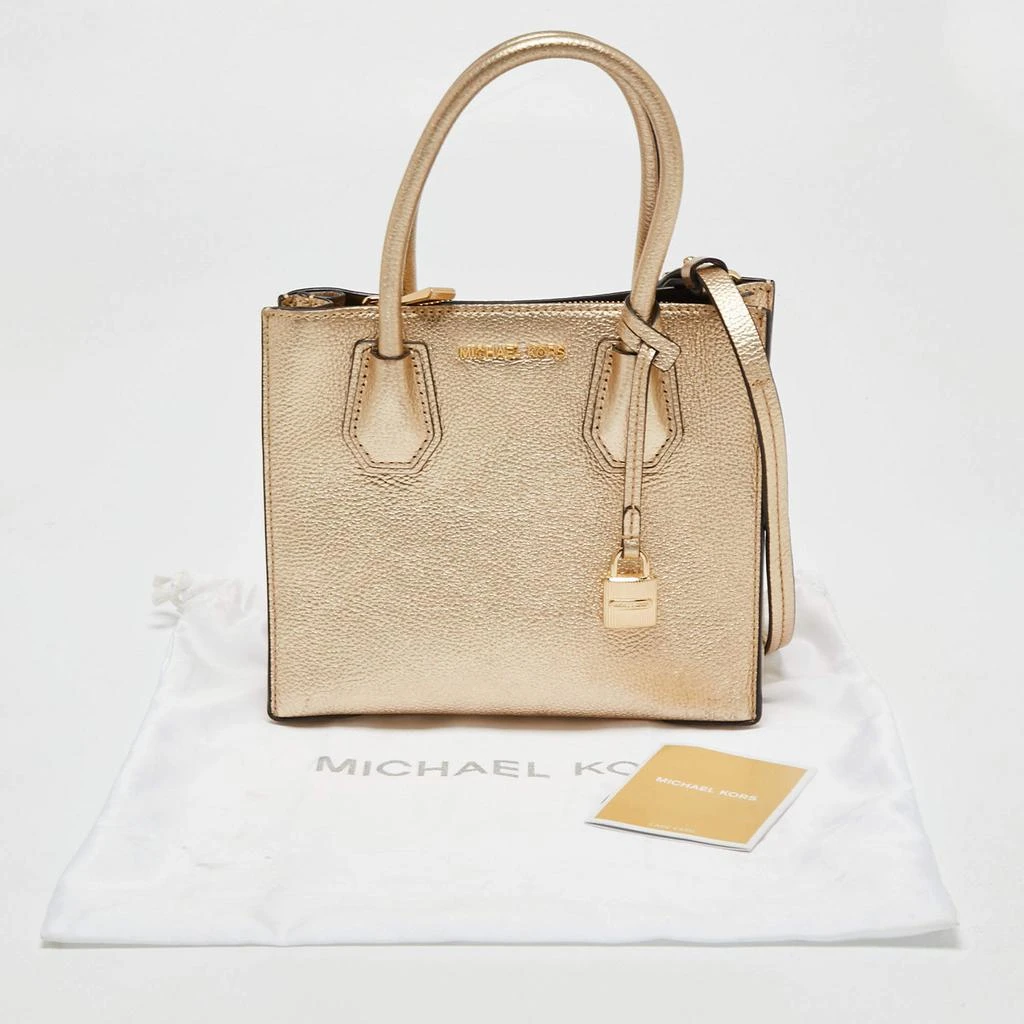 Michael Kors Gold Leather Mercer Tote 商品