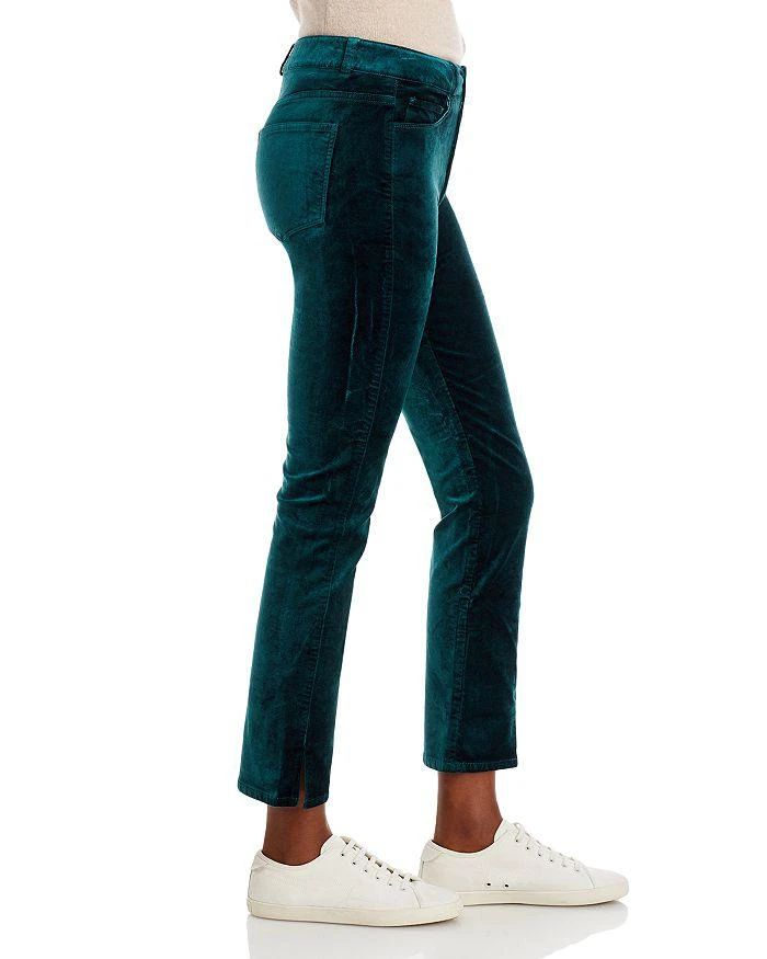 商品Paige|Cindy High Rise Straight Leg Twisted Seam Ankle Jeans in Mdnt Cyn,价格¥658,第3张图片详细描述
