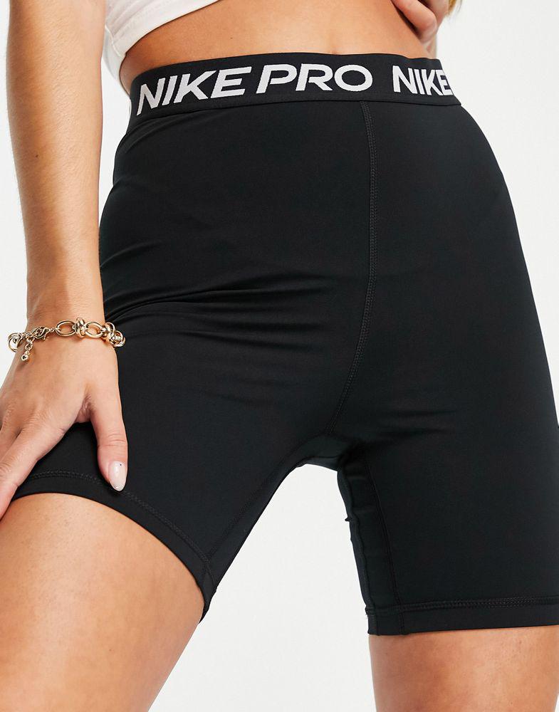 Nike high rise 7 inch legging shorts in black商品第3张图片规格展示