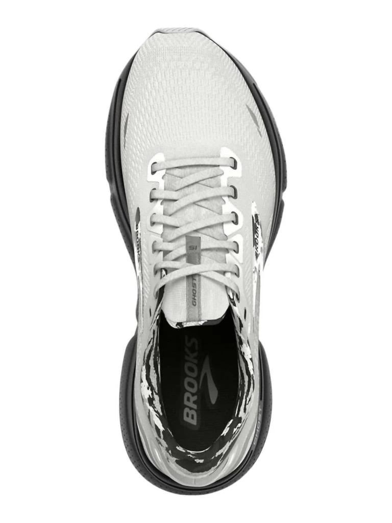 商品Brooks|Women's Ghost 15 Running Shoes In White/ebony/oyster,价格¥855,第2张图片详细描述
