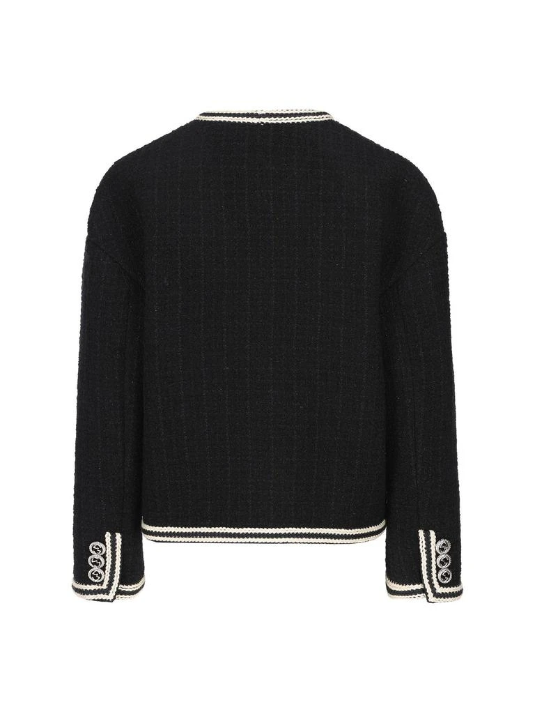 商品Gucci|Gucci Interlocking G Tweed Jacket,价格¥19038,第2张图片详细描述