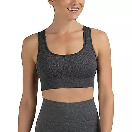 商品Member's Mark|Member's Mark Women's 2pk Seamless Scoop Neck Sports Bra,价格¥141,第5张图片详细描述