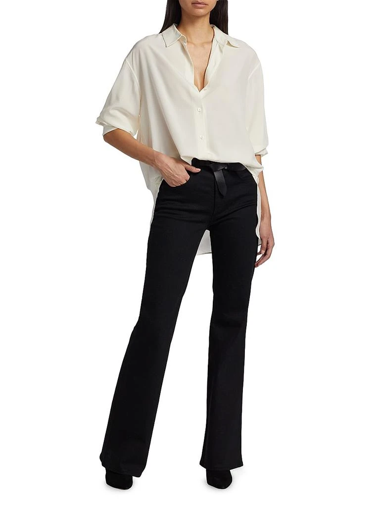 商品Nili Lotan|Celia High-Waisted Boot-Cut Jeans,价格¥3022,第2张图片详细描述
