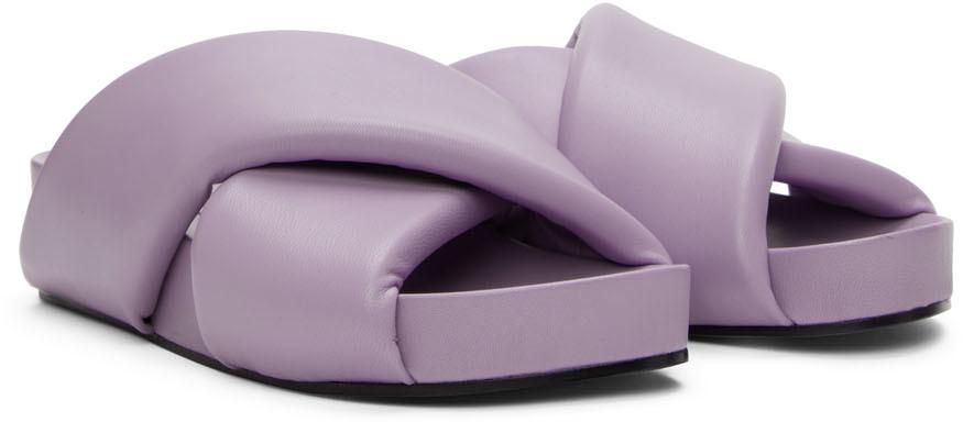 Purple Oversize Wrapped Slides商品第4张图片规格展示