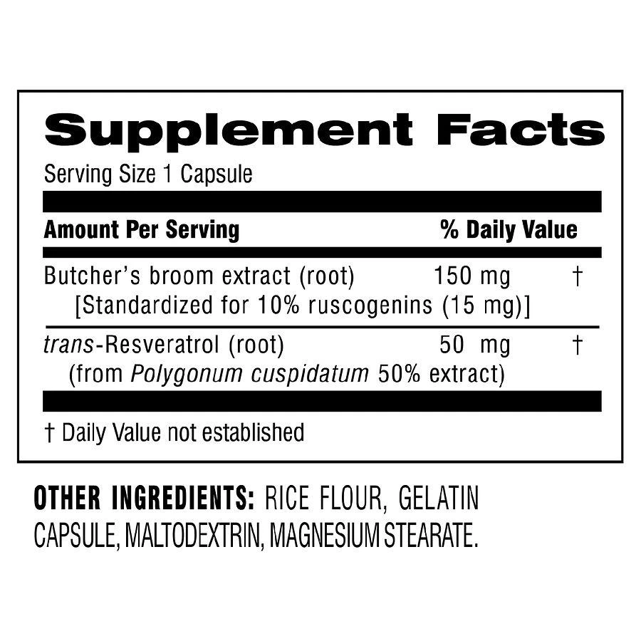 商品Botanic Choice|Resveratrol Plus,价格¥149,第2张图片详细描述