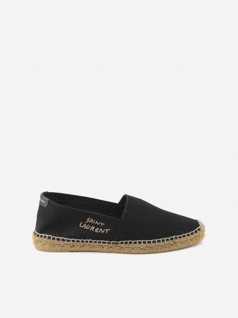 商品Yves Saint Laurent|Canvas Espadrilles With Embroidery,价格¥4031,第1张图片