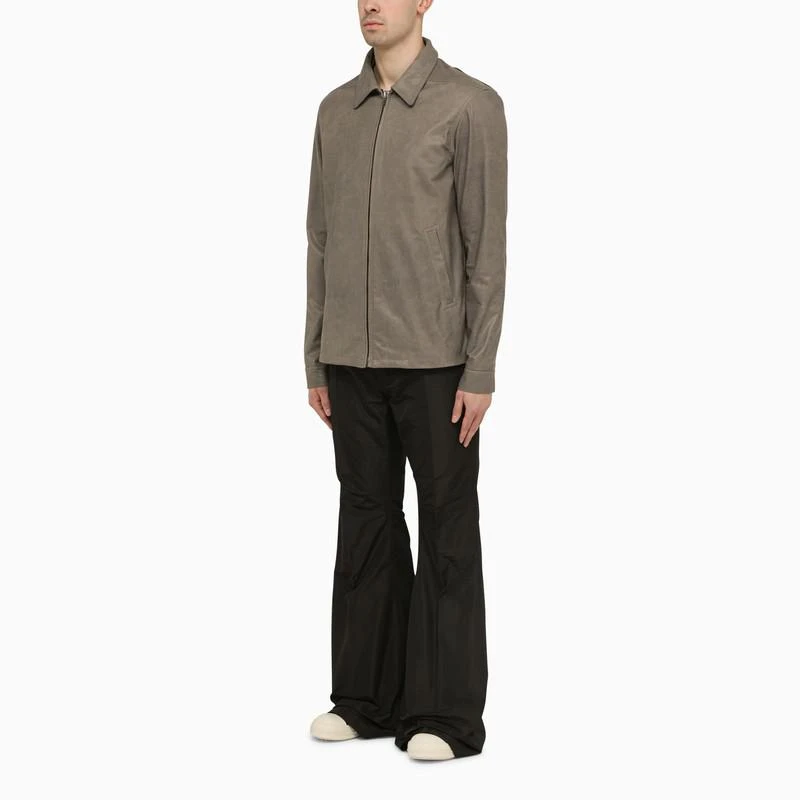 商品Rick Owens|Grey leather shirt,价格¥11486,第2张图片详细描述